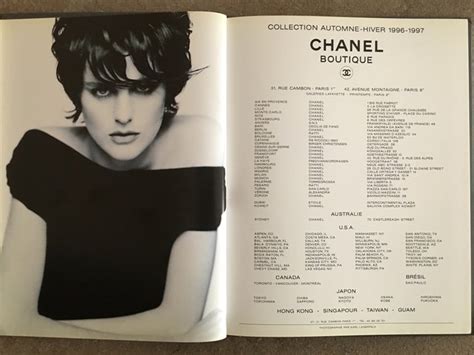 chanel parijs|catalogo chanel.